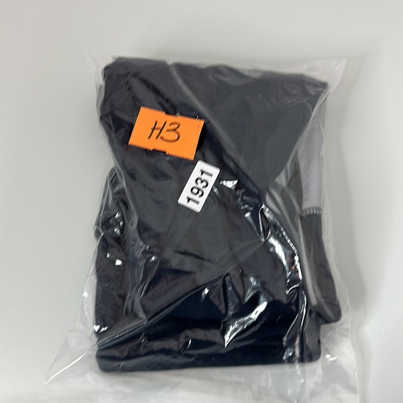 Athleta Street To Summit Pants Size Medium Navy Zip Pockets Thick Fleece Warm - Picture 14 of 14